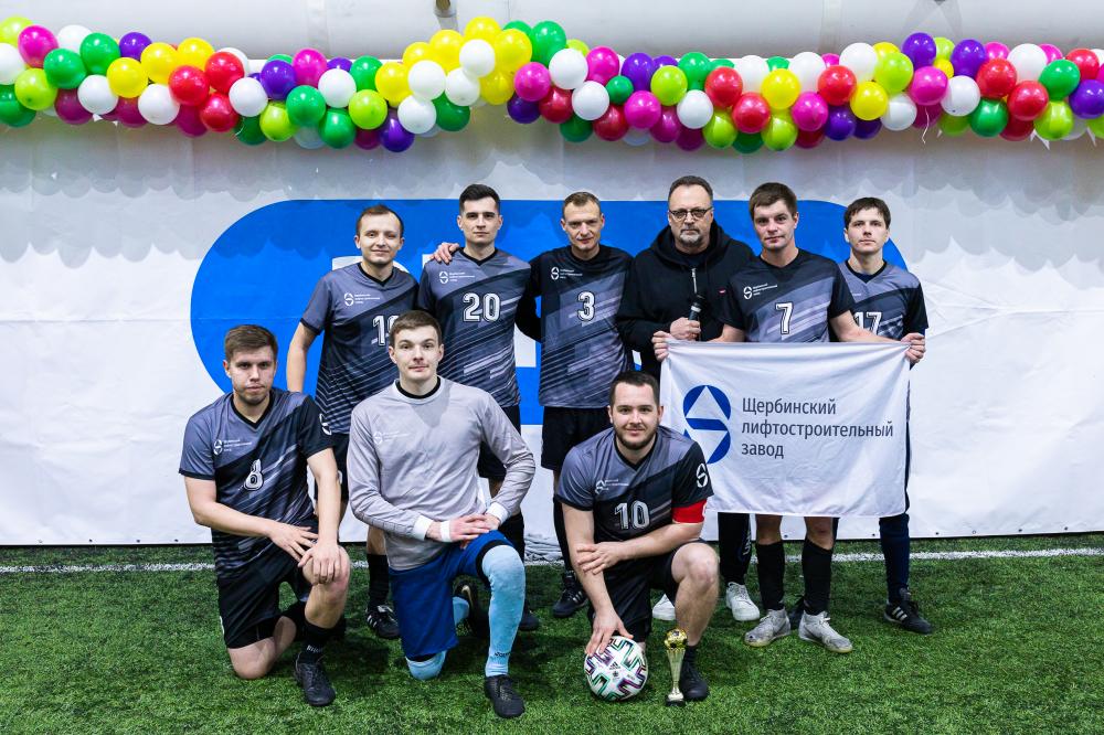 Футбольная команда ЩЛЗ на Кубке Мосстрой-2021