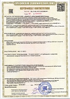 Сертификат № ЕАЭС RU C-RU.ЧС13.В.00083/21