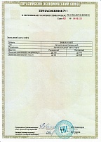 Приложение к Сертификату RU С-RU.АБ71.В.00156/19