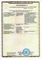 	 Приложение 3 к Сертификату RU C-RU.АБ71.В.00268/20